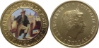 Монета 1 доллар 2009 год Австралия (200-летие почтовой службы Австралии, цветная эмаль)
