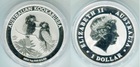 Монета 1 доллар 2013 год Австралия (Австралийская Кукабарра) серебро