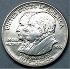 Монета 1/2 доллара 1923 год 100-летие Доктрины Монро (серебро)