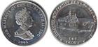 Монета 1 крона 2008 год (Знаменитые корабли Королевского флота)