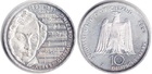 Монета 10 марок 2001 год Германия (250 лет со дня рождения Альберта Лорцинга) серебро