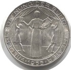 Монета 25 шиллингов 1955 год Австрия (Национальный театр в Вене) серебро