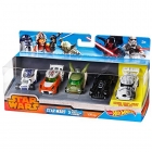 Набор из 5-ти машинок-героев серии Star Wars, Hot Wheels (Mattel CGX36)