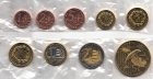 Набор монет Мальта 2004 год (9 монет пробный евро набор)