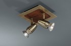 Светильник для акцентного освещения FORTUNA bar spot bronze 2x50W Massive 55212/74/10