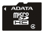 Adata microSDHC Class 4 4GB (ausdh4glc4)
